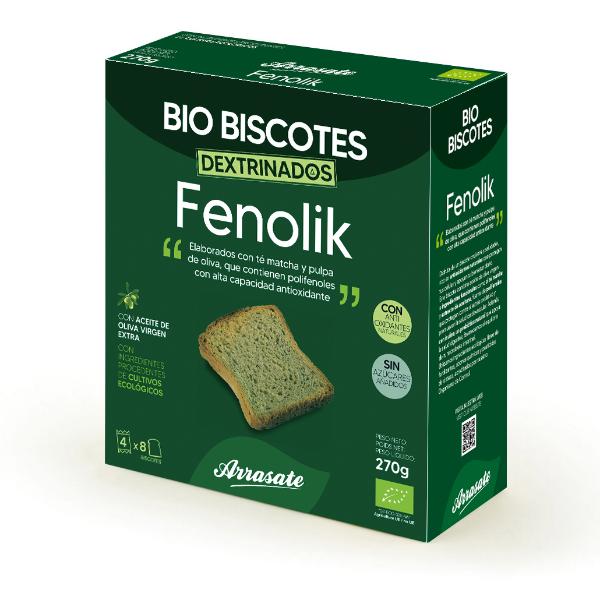 BISCOTES FENOLIK ANTIOX BIO 270GR (ARRASATE)