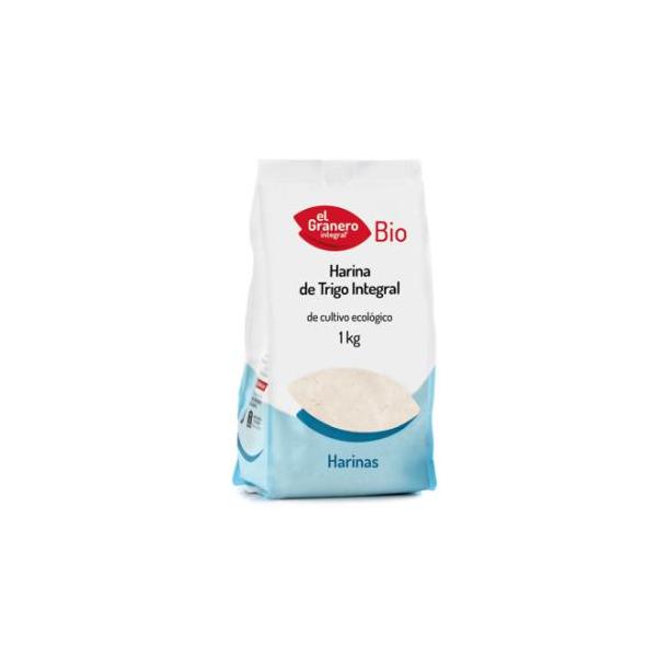 HARINA TRIGO INTEGRAL BIOLOGICA 1 KG (GRANERO)