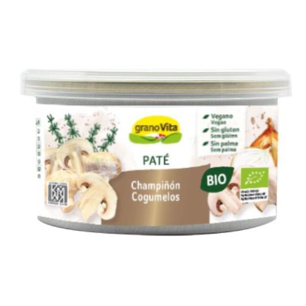 PATE CHAMPIÑON BIO 125G LATA (GRANOVITA)