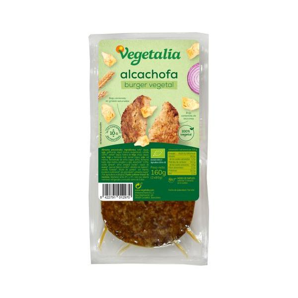 VEGEBURGER DE ALCACHOFA BIO 160GR (VEGETALIA)