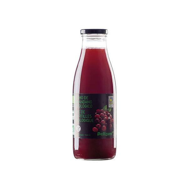 ZUMO ARANDANO ROJO BIO 750 ML. (DELIZUM)