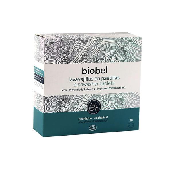 PASTILLAS LAVAVAJILLAS BIO 25+5 UNIDADES TODO EN 1(BIOBEL)