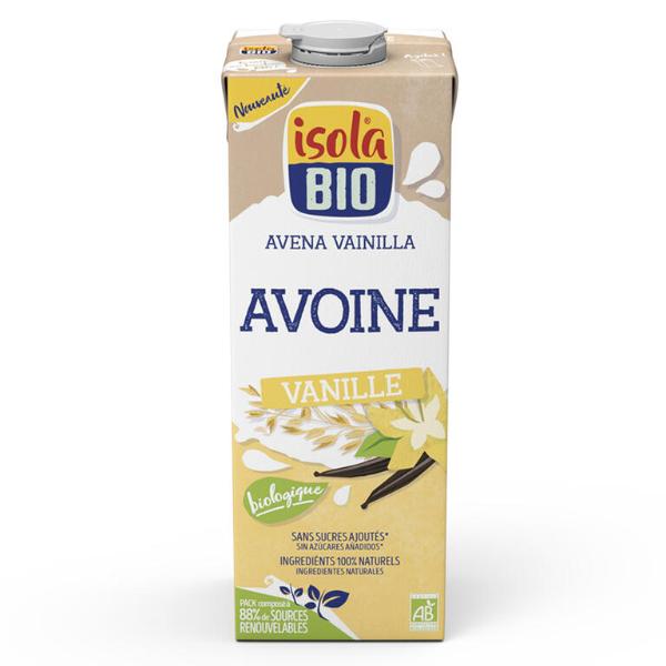 BEBIDA AVENA Y VAINILLA BIO 1LT (ISOLA)