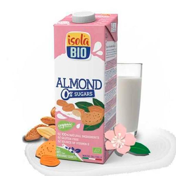 BEBIDA ALMENDRAS S/AZ.BIO 1L (ISOLA)
