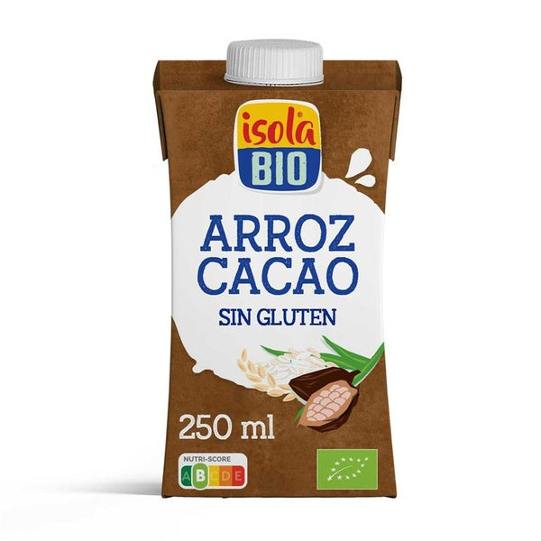 BEBIDA VEGETAL MINI ARROZ Y CACAO BIO 250ML (ISOLA)