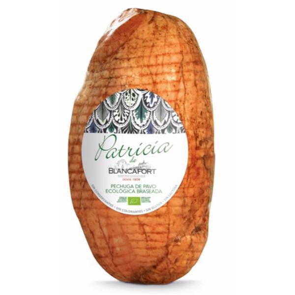 PIEZA ENTERA PECHUGA PAVO COCIDA BIO 1,5KG APROX BLANCAFORT "PATRICIA"