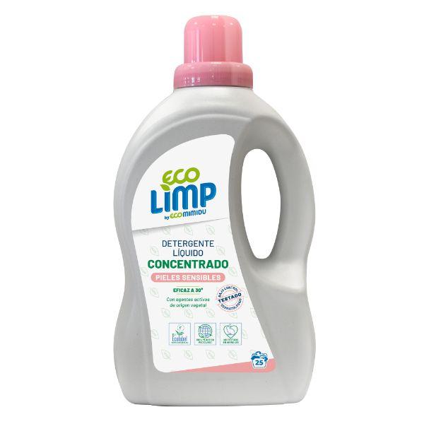 DETERGENTE LIQUIDO PIELES SENSIBLES 22 LAVADOS ECO 1,5 LT (ECOLIMP)