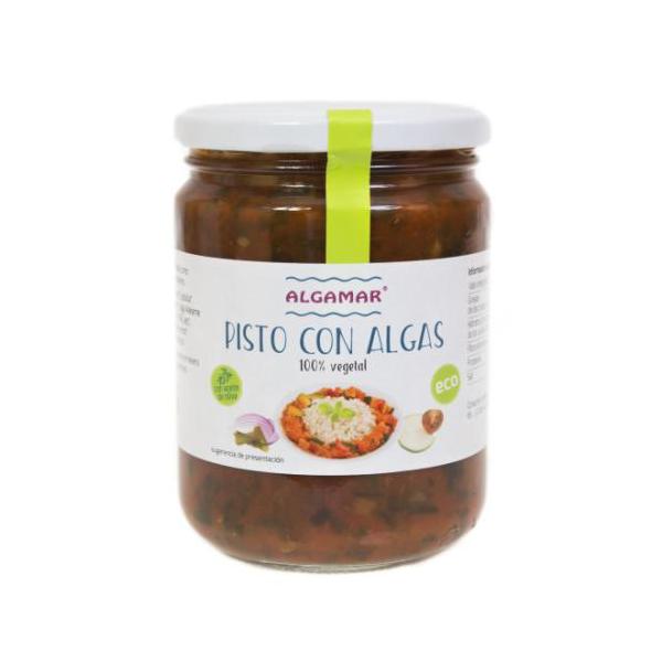 PISTO CON ALGAS S/SAL BIO.420GR. (ALGAMAR)