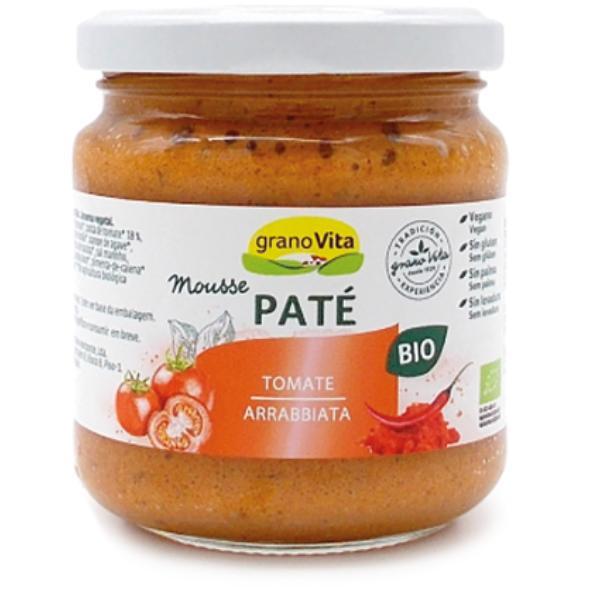 PATE TOMATE-ARRABIATA BIO 175G TARRO CRISTAL (GRANOVITA)