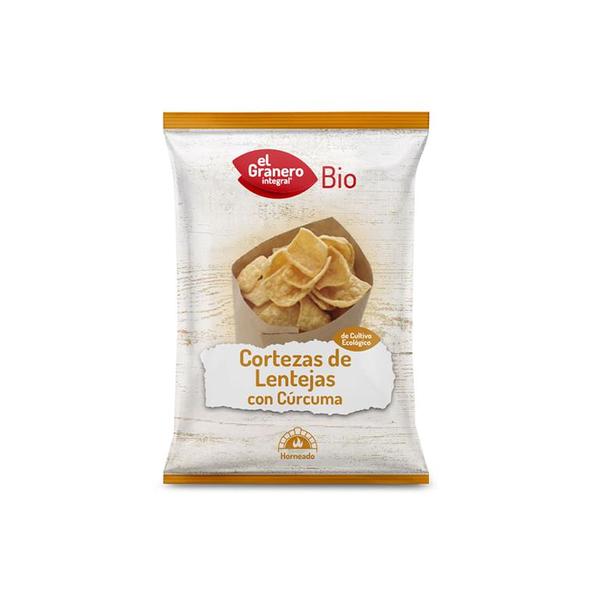 CHIPS LENTEJAS CURCUMA BIO 65GR (GRANERO)
