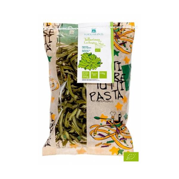 TALLARINES CON LECHUGA MAR BIO 200G