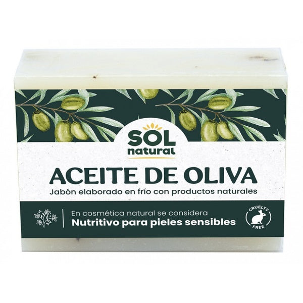 JABON ACEITE OLIVA 100GR (SOLNATURAL)