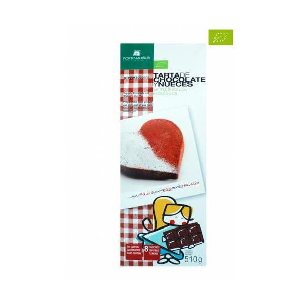 TARTA CHOCOLATE NUECES ECO 510GR. (PORTO M.)