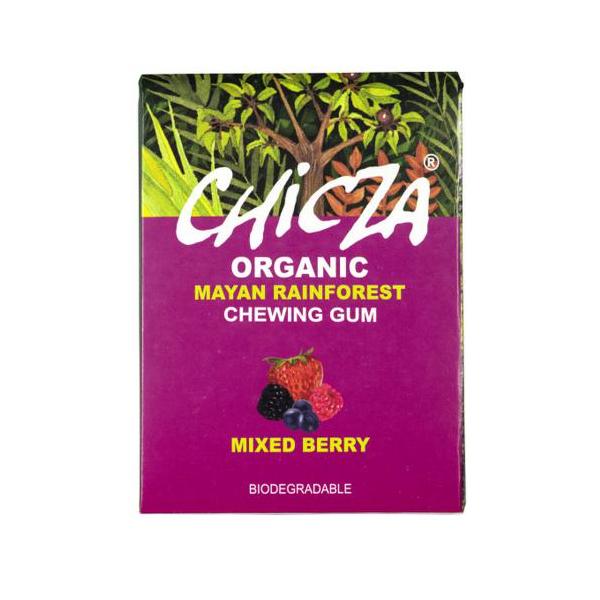CHICLE FRUTA DEL BOSQUE BIO CHICZA 30 G. (VEG)