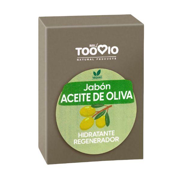JABON ACEITE OLIVA 100GR VEGAN (TOO VIO)