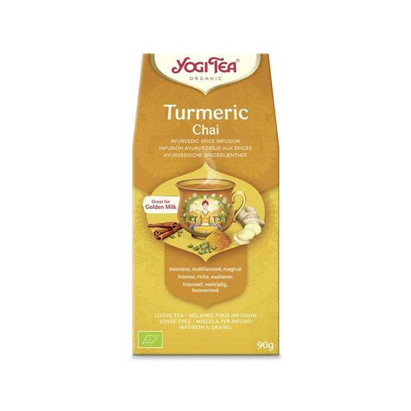 YOGI TEA CURCUMA CHAI SUELTO BIO 90GR