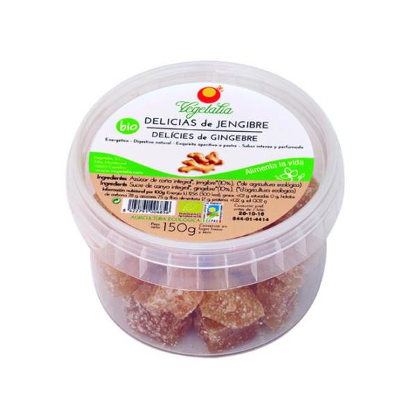 DELICIAS DE JENGIBRE 150GR. (VEGETALIA)