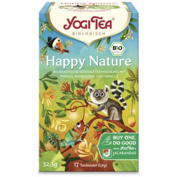YOGI TEA HAPPY NATURE BIO 17 BOLSITAS