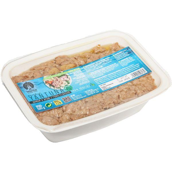 GRANEL YANTUNA SABOR ATUN VEGANO AL NATURAL 500G (YANTEN)