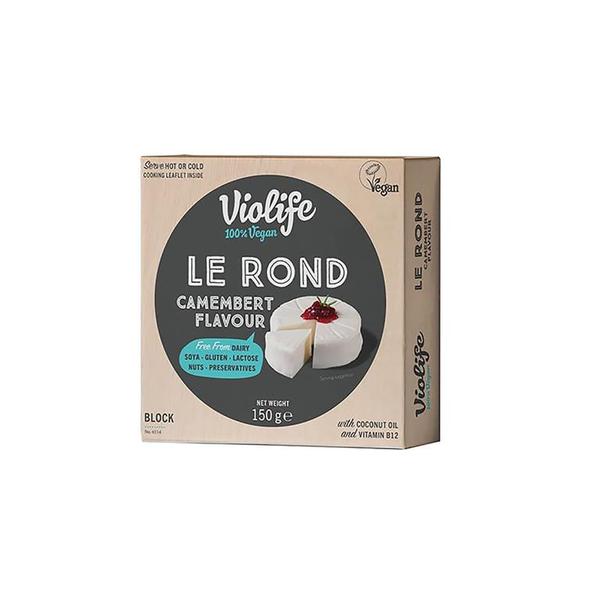 BLOQUE REDONDO VEGANO SABOR CAMEMBERT 150G (VIOLIFE)