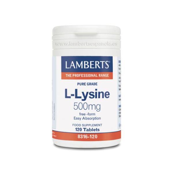 L-LISINA 1000MG 120 TABLETAS (LAMBERTS)