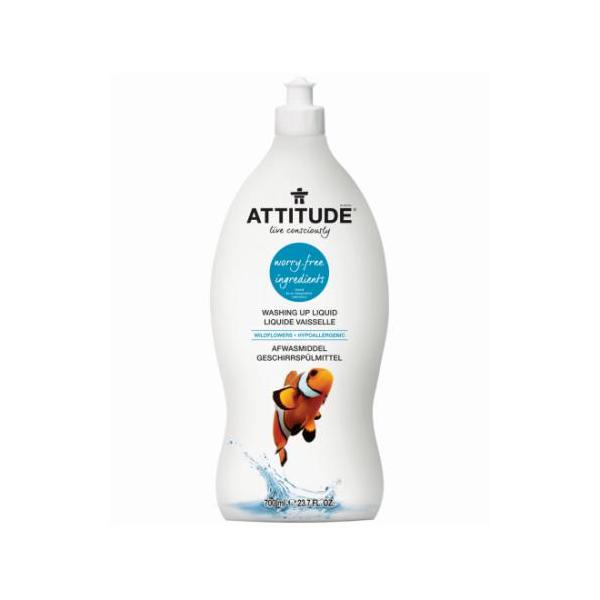 LAVAVAJILLAS LIQUIDO FLORES ECO 700ML (ATTITUDE)