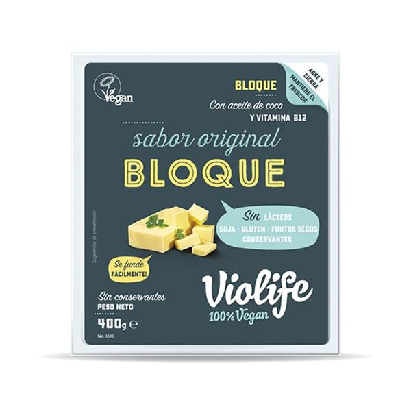 BLOQUE VEGANO ORIGINAL 400GR (VIOLIFE)