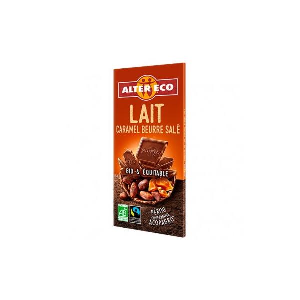 CHOCOLATE LECHE CARAMELO SAL BIO 100G (ALTER)