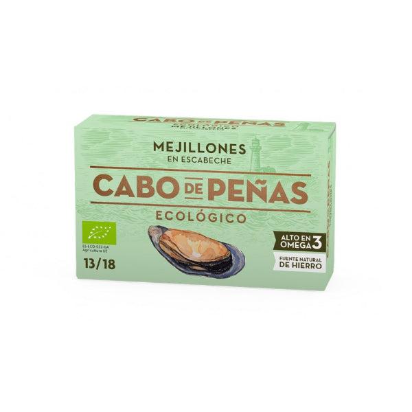 MEJILLON EN ESCABECHE BIO 111GR (13/18) (CABO PEÑAS)