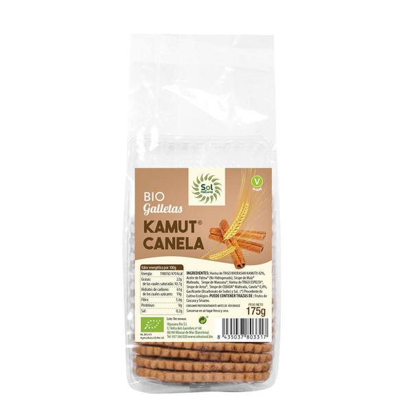 GALLETAS KAMUT Y CANELA BIO.175G.