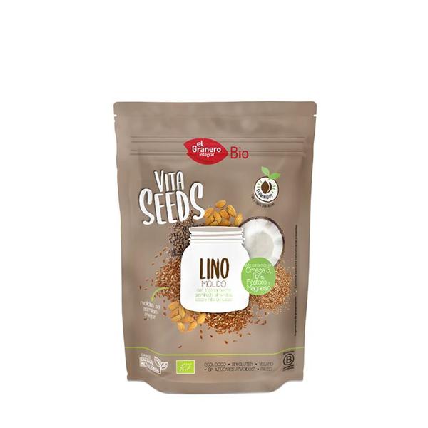 VITASEED LINO MOLIDO SARRACENO CACAO BIO 200G (GRANERO)