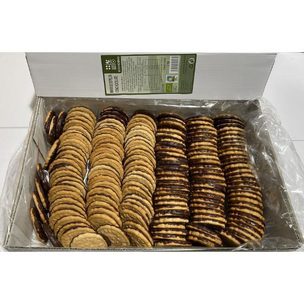 GRANEL GALLETAS MARIA ESPELTA FONDO CHOCOLATE BIO 2KG (ECOHORNO)