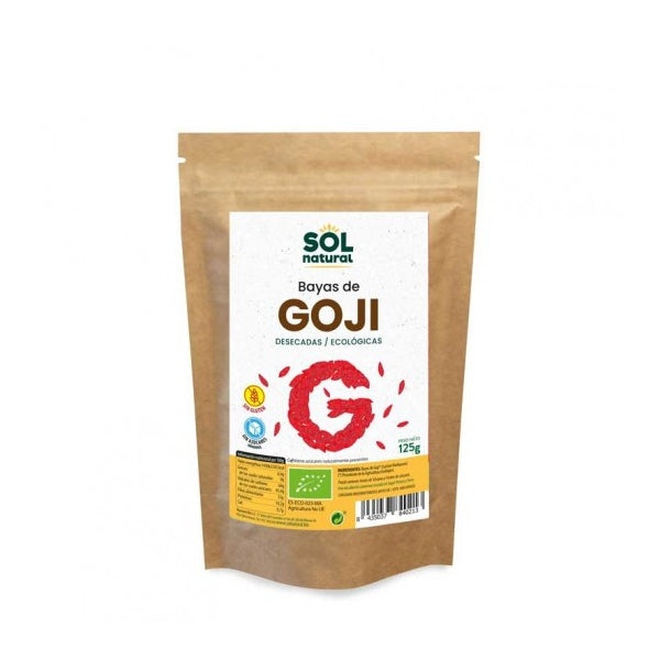 BAYAS DE GOJI BIO 125 GR (SOLNATURAL)