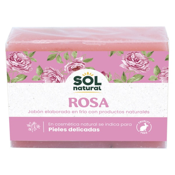 JABON ROSA PETALOS 100GR (SOL)