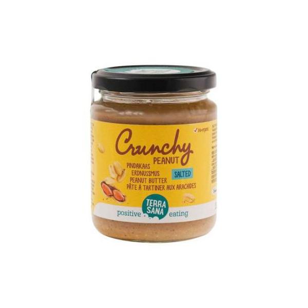 CREMA CACAHUETE CRUNCHY CON SAL HIMALAYA BIO 250g TERRASANA