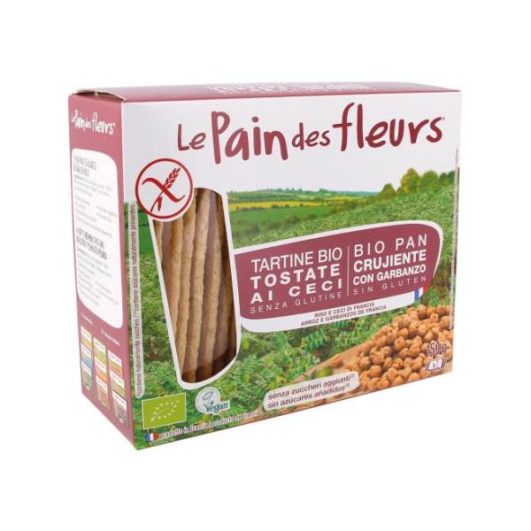 PAN FLORES GARBANZO BIO SIN GLUTEN 150GR