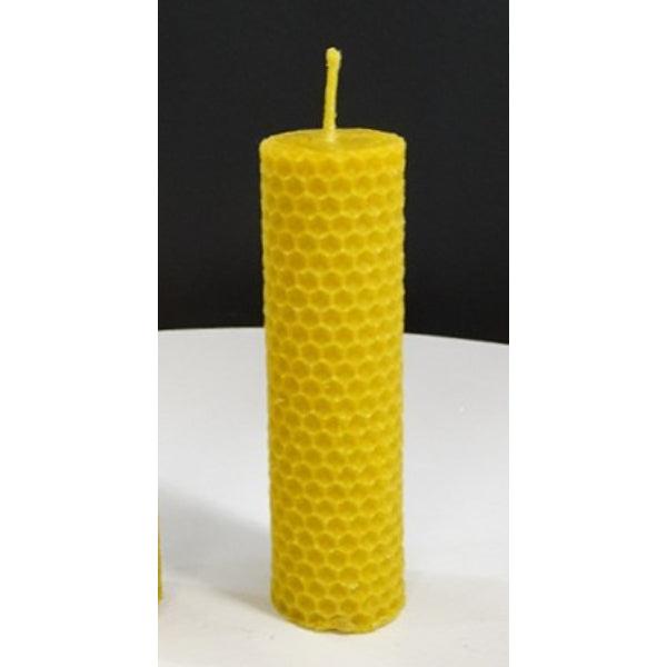 VELA CILINDRICA CERA ABEJA 140X20MM (CERERIA)