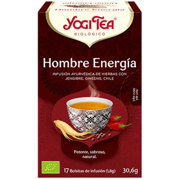 YOGI TEA HOMBRE ENERGIA BIO 17 BOLSITAS