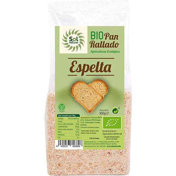 PAN RALLADO ESPELTA BIO 300G (SOL)