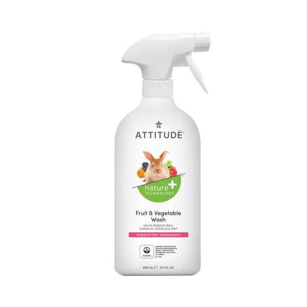 LIMPIADOR FRUTA Y VERDURA ECO 800ML (ATTITUDE)