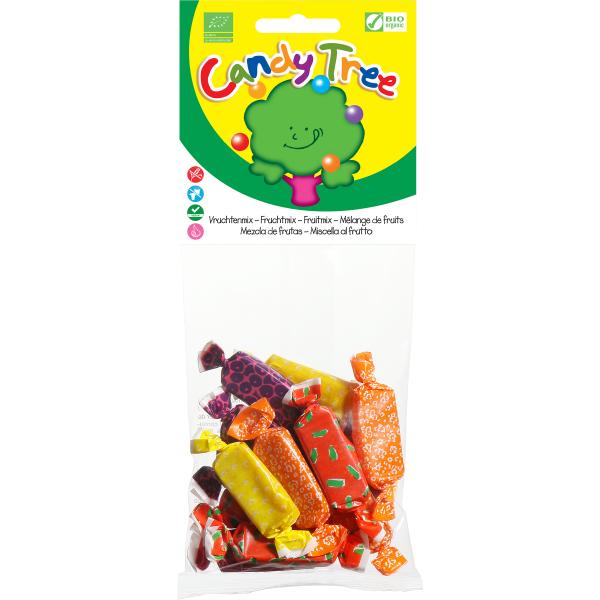 CARAMELOS BLANDOS FRUTAS MIX BIO 75GR (CANDY TREE)