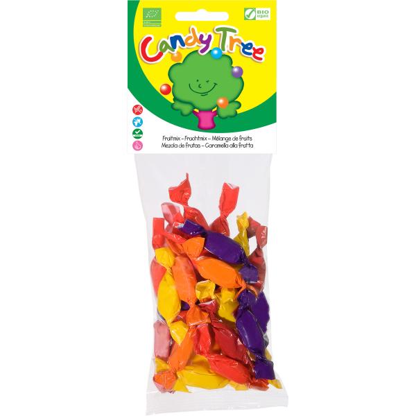 CARAMELOS DUROS FRUTAS MIX BIO 100GR (CANDY TREE)