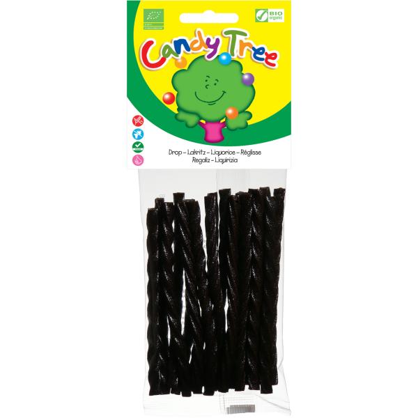 TRENZAS DE REGALIZ DULCE BIO 100GR (CANDY TREE)