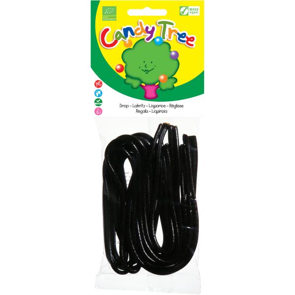 CORDONES REGALIZ DULCE BIO 100GR (CANDY TREE)