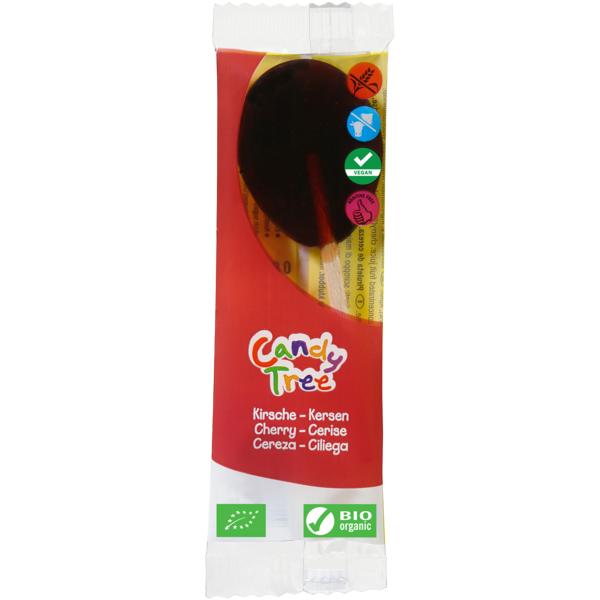 PIRULETA PLANA DE CEREZA BIO 13GR (CANDY TREE)