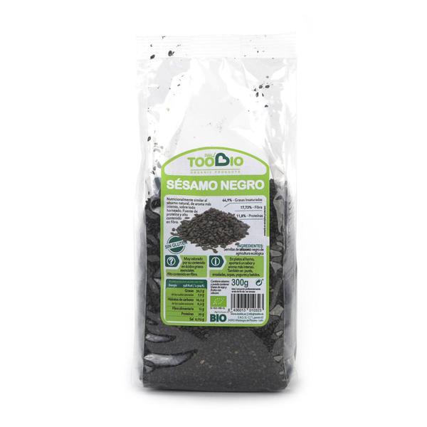 SESAMO NEGRO SIN GLUTEN BIO 300GR (TOO BIO)