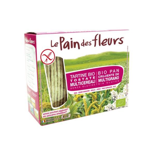 PAN FLORES MULTICER. BIO S/GLUT. 150GR