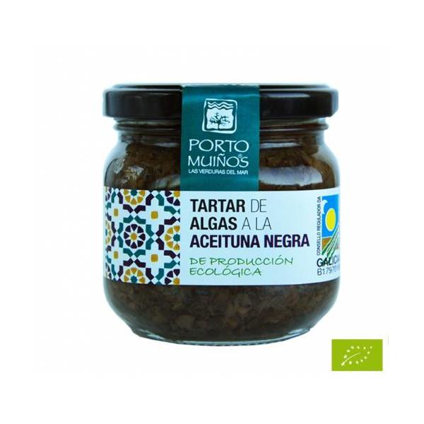 TARTAR ALGAS ACEITUNA NEGRA ECO 165GR. (PORTO)