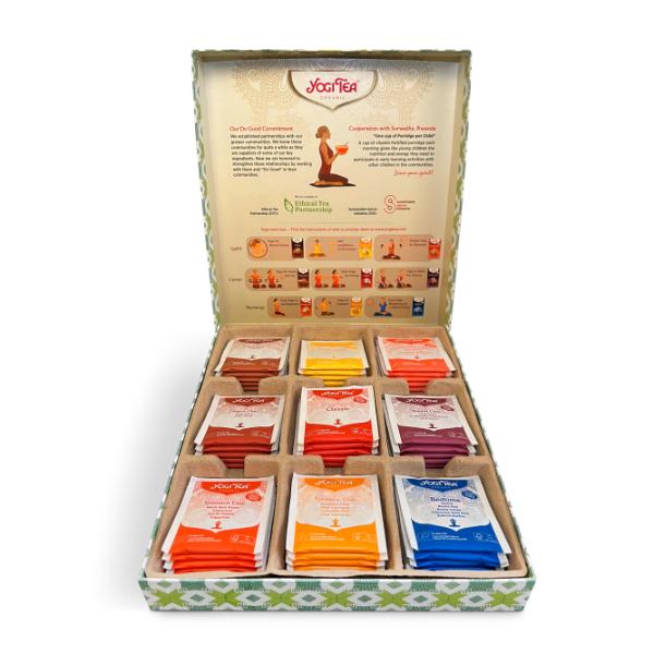 YOGI TEA CAJA SELECCION AYURVEDICA 45 SOBRES (9x5)
