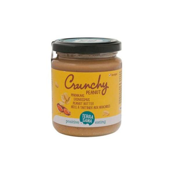CREMA CACAHUETE CRUNCHY SIN SAL BIO 250g (TERRASANA)